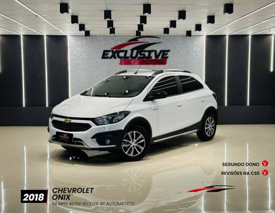CHEVROLET ONIX 1.4 MPFI ACTIV 8V FLEX 4P AUTOMÁTICO